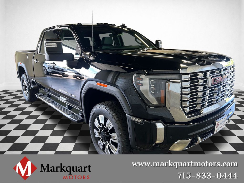 Onyx Black 2026 GMC Sierra 2500HD Pickup Truck Four-Wheel Drive Automatic