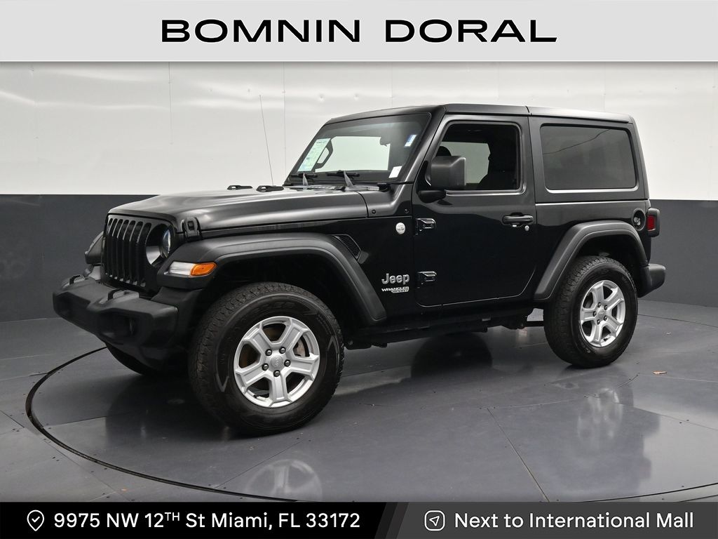 Black Clearcoat 2021 Jeep Wrangler SUV / Crossover Four-Wheel Drive 8-Speed Automatic