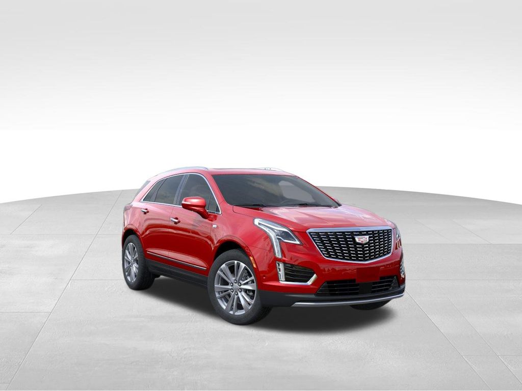 Radiant Red Tintcoat 2026 Cadillac XT5 SUV / Crossover Four-Wheel Drive 9-Speed Automatic