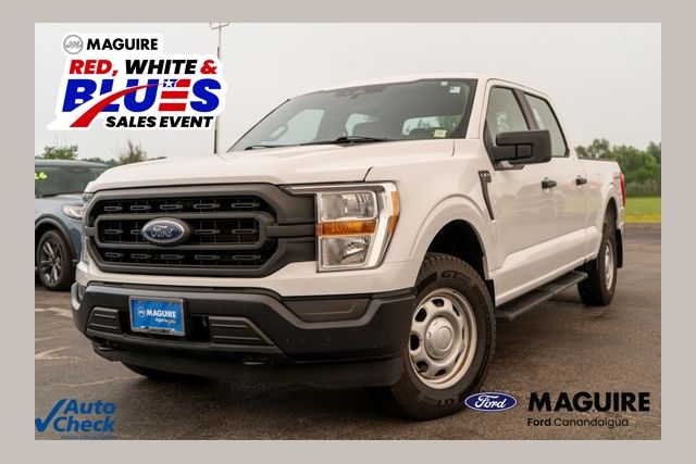 Oxford White 2022 Ford F-150 Pickup Truck Four-Wheel Drive Automatic