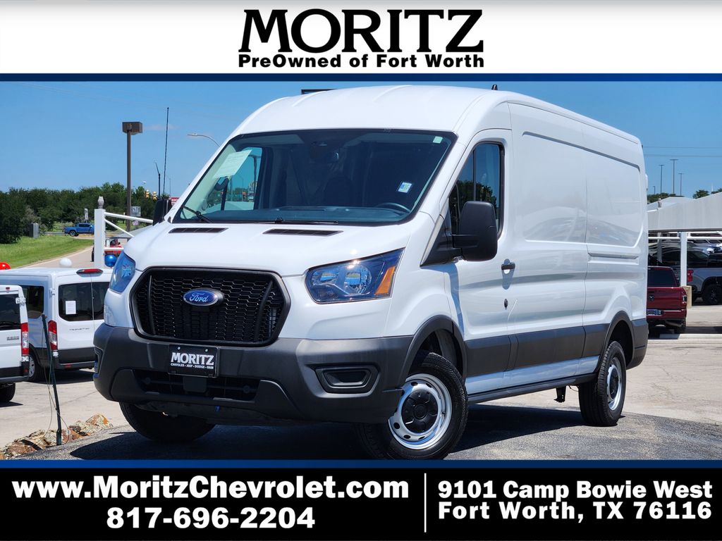 Oxford White 2025 Ford Transit Cargo 250 Medium Roof LB RWD Van Rear-Wheel Drive