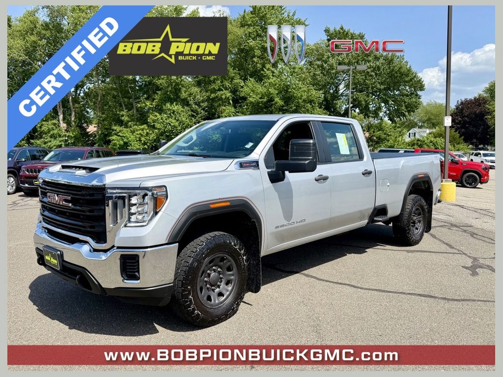 Quicksilver Metallic 2022 GMC Sierra 3500HD Pickup Truck Four-Wheel Drive 6-Speed Automatic