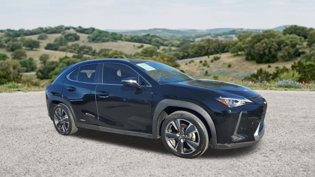 Black (Obsidian) 2021 Lexus UX Hybrid 250h AWD SUV / Crossover All-Wheel Drive Continuously Variable Transmission