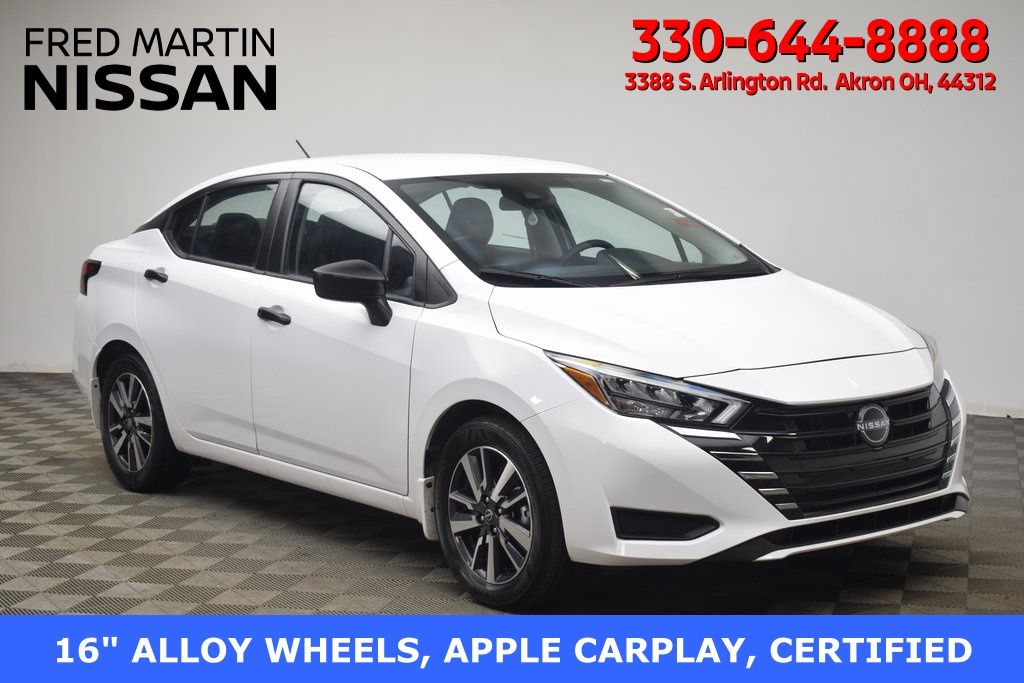 used 2025 Nissan Versa car, priced at $17,500
