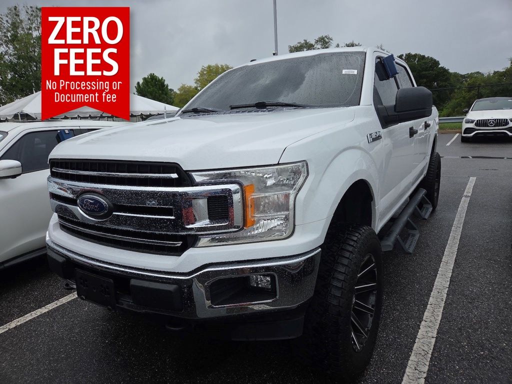 Oxford White 2018 Ford F-150 Pickup Truck Four-Wheel Drive Automatic