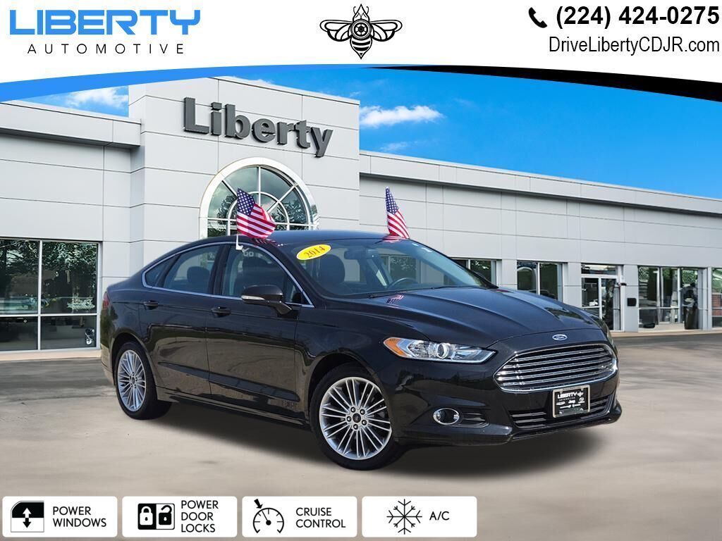 Tuxedo Black Metallic 2014 Ford Fusion Sedan Front-Wheel Drive 6-Speed Automatic