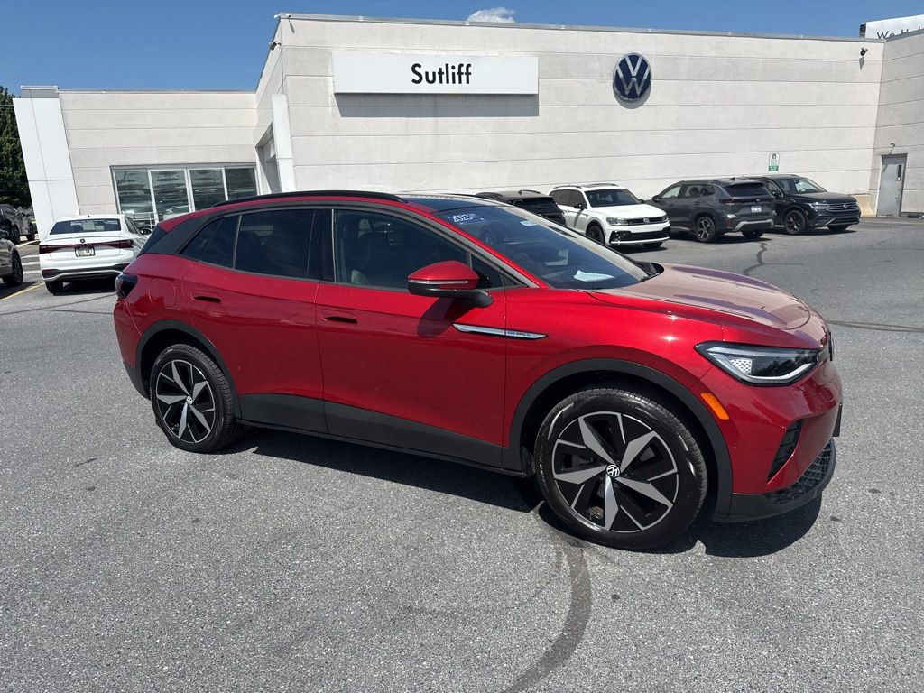 2023 Volkswagen ID.4 Pro S Blue at Sutliff Volkswagen