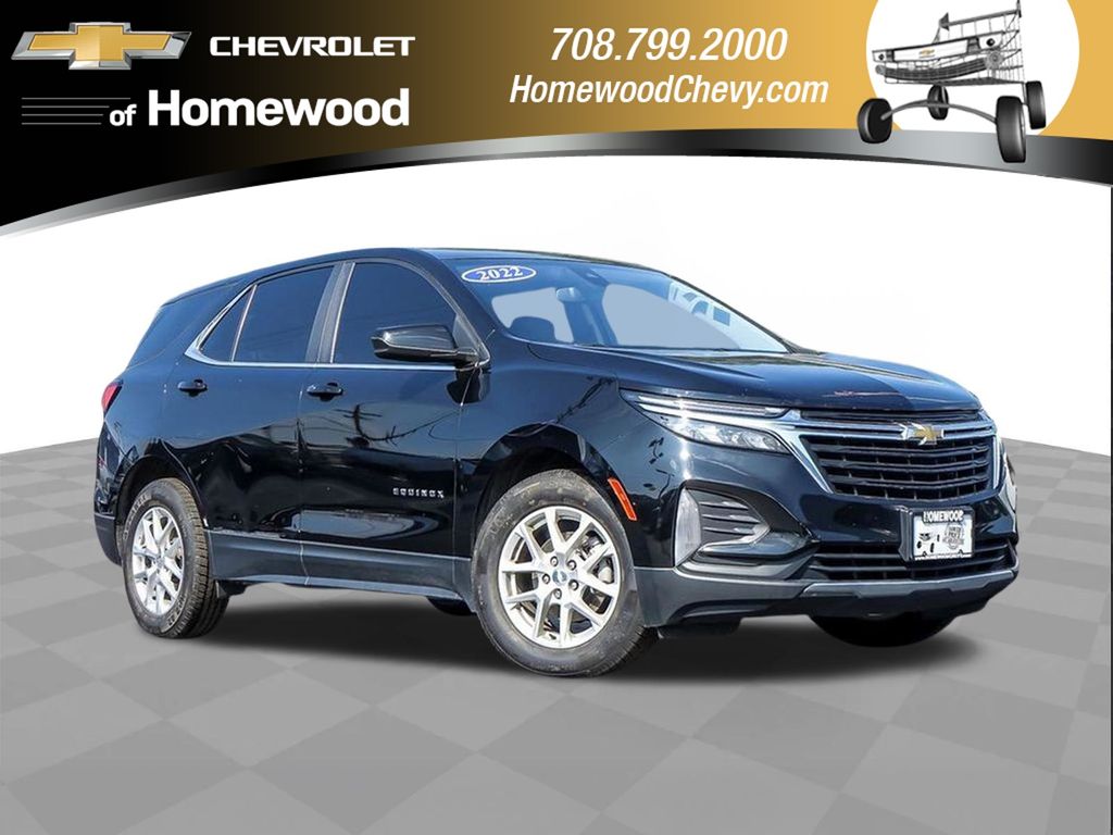 Mosaic Black Metallic 2022 Chevrolet Equinox SUV / Crossover Front-Wheel Drive 6-Speed Automatic Overdrive
