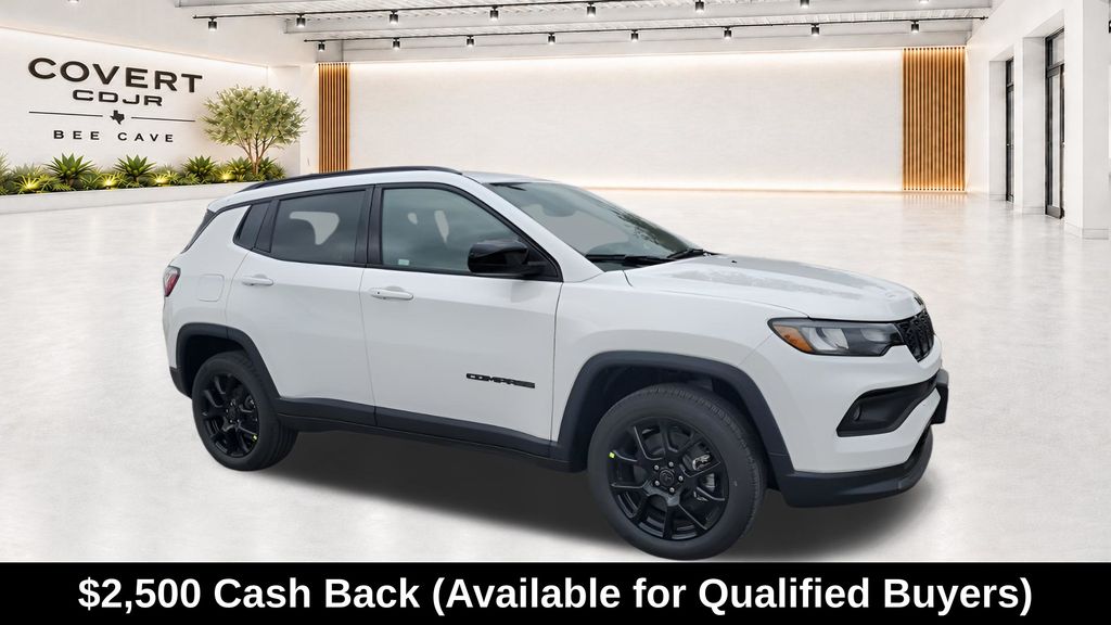 Bright White Clearcoat 2026 Jeep Compass SUV / Crossover Four-Wheel Drive 8-Speed Automatic