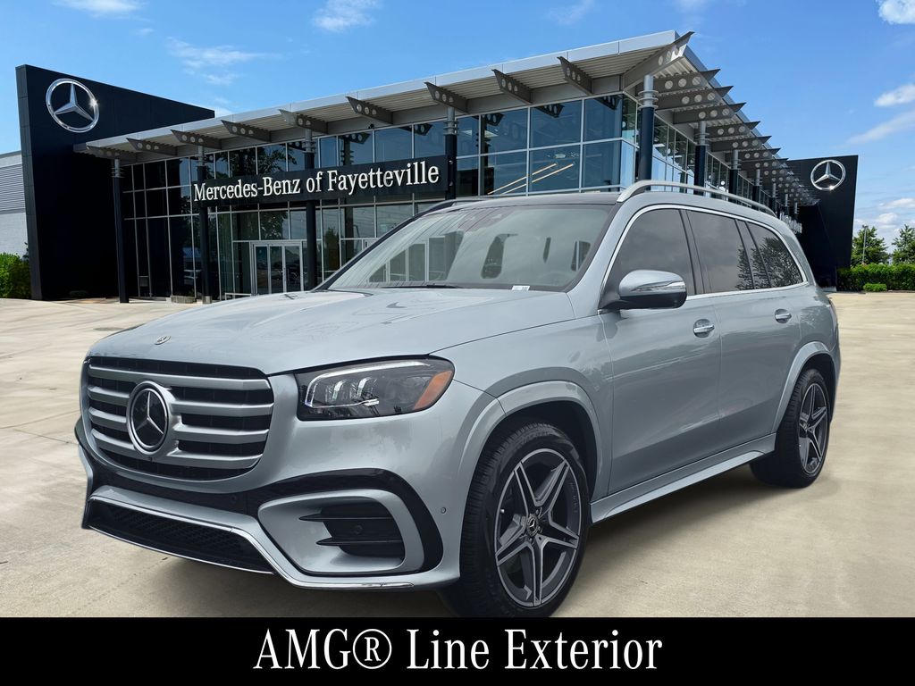 Silver 2025 Mercedes-Benz GLS 450 4MATIC SUV / Crossover All-Wheel Drive 9-Speed Automatic
