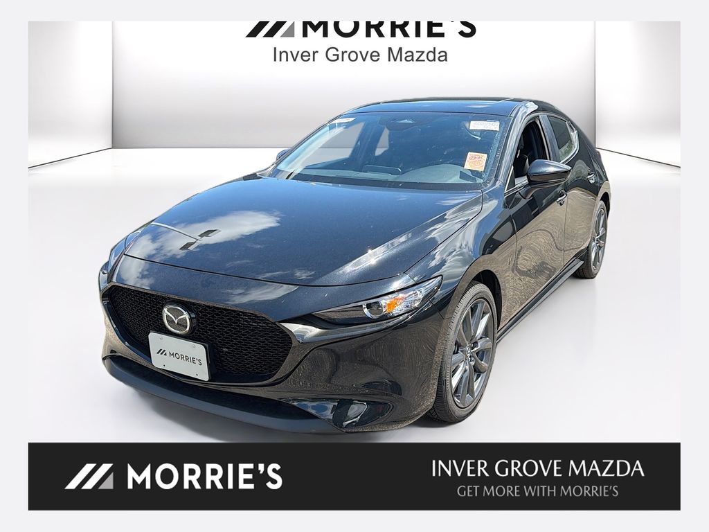 Jet Black Mica 2026 Mazda MAZDA3 Hatchback Front-Wheel Drive 6-Speed Automatic