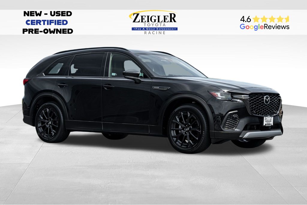 Jet Black Mica 2025 Mazda CX-70 SUV / Crossover All-Wheel Drive 8-Speed Automatic