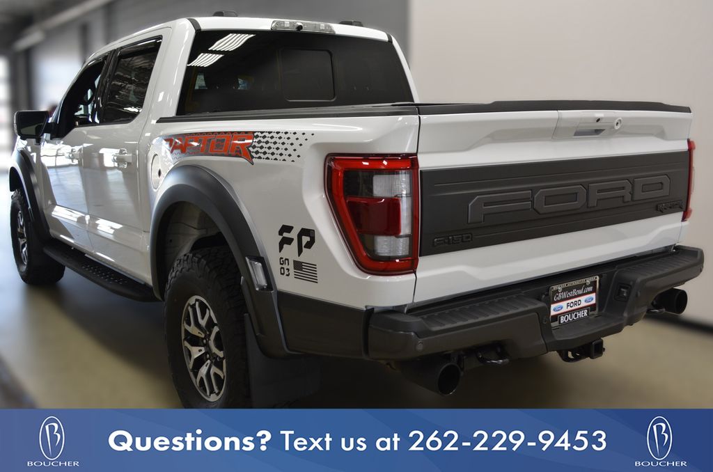 Certified Used 2022 Oxford White Ford Raptor image 4