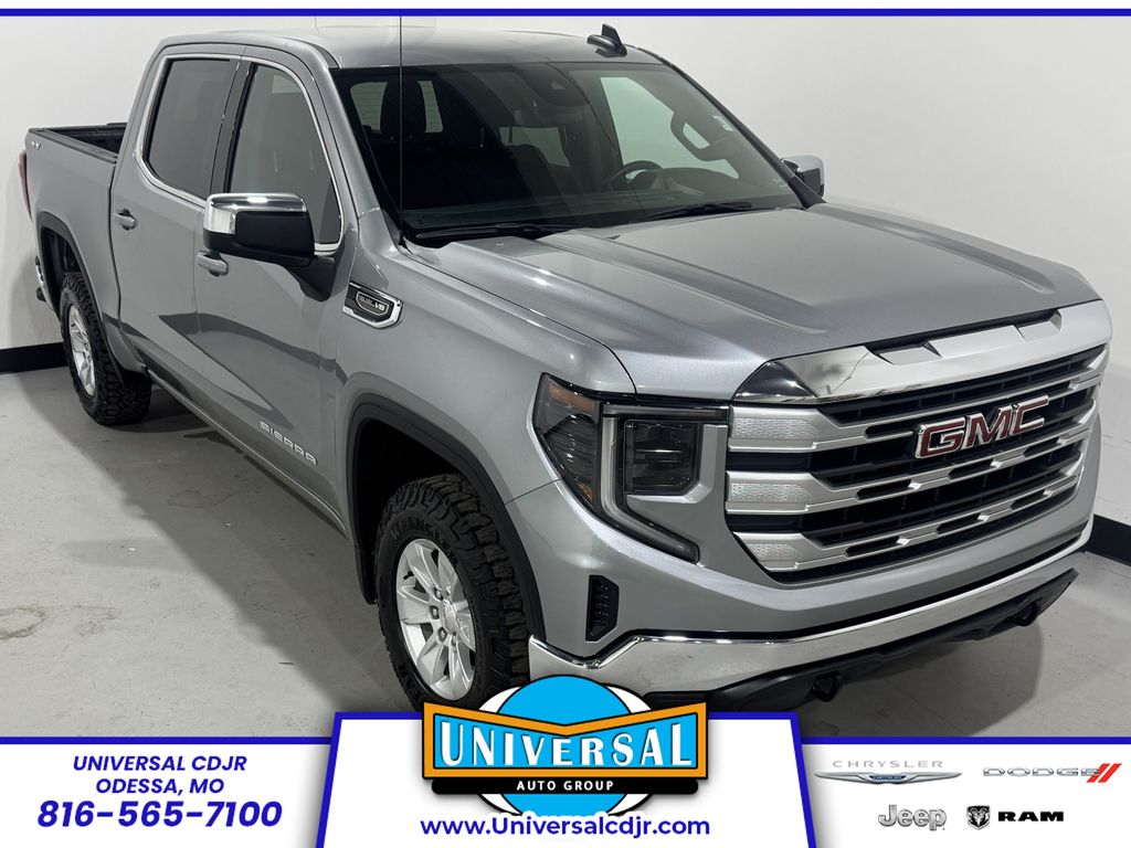 Gray 2024 GMC Sierra 1500 Pickup Truck Four-Wheel Drive Automatic