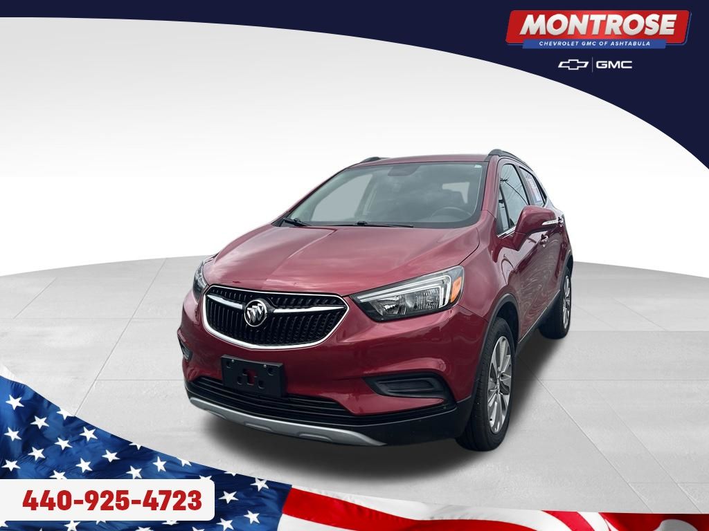 Red Metallic 2019 Buick Encore SUV / Crossover All-Wheel Drive 6-Speed Automatic Overdrive