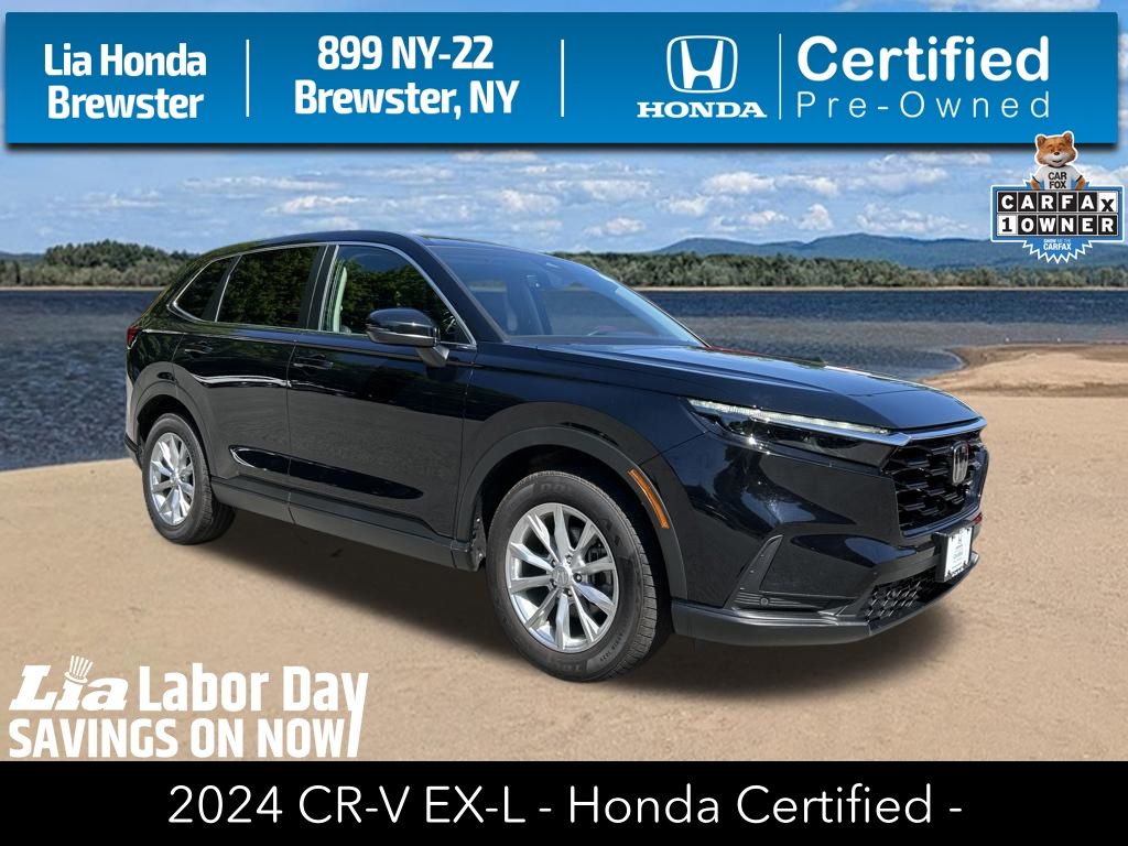 Black 2024 Honda CR-V SUV / Crossover All-Wheel Drive Continuously Variable Transmission