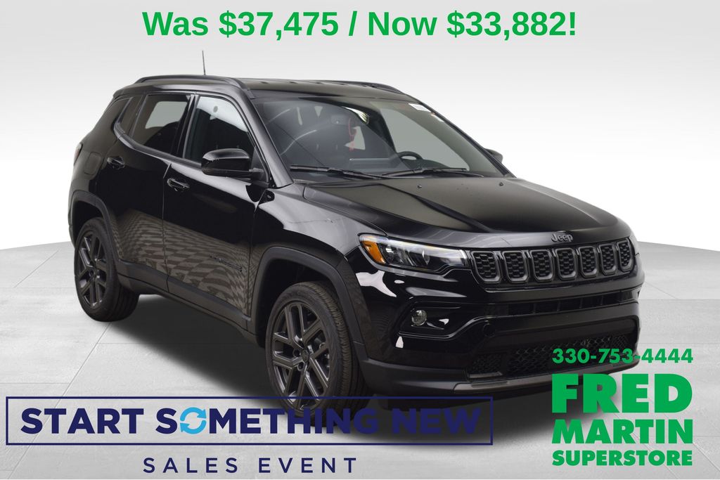 new 2026 Jeep Compass car, priced at $33,882