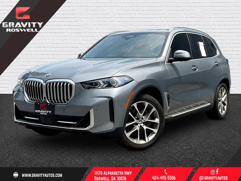 Gray Metallic 2025 BMW X5 SUV / Crossover Rear-Wheel Drive 8-Speed Automatic