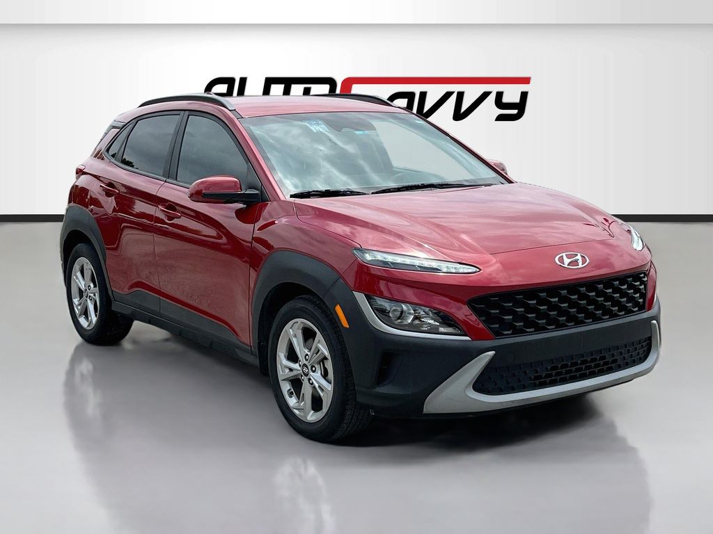 2023 Hyundai Kona SEL Red at Baytown Hyundai