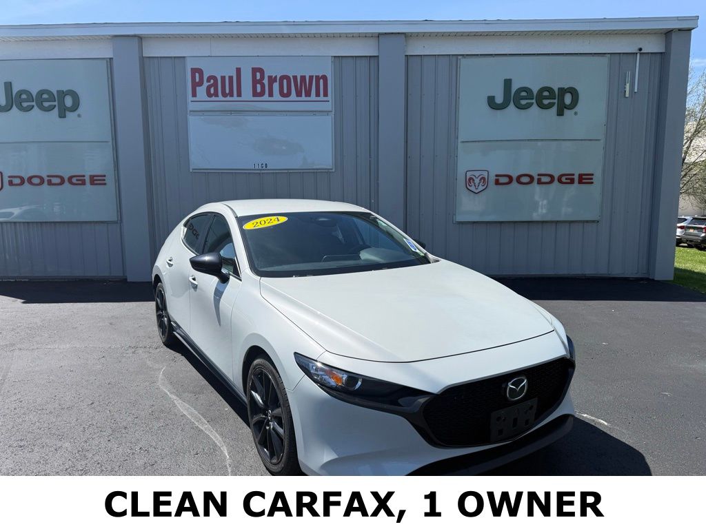 Ceramic Metallic 2024 Mazda MAZDA3 2.5 S Select Sport Hatchback FWD Hatchback Front-Wheel Drive 6-Speed Automatic