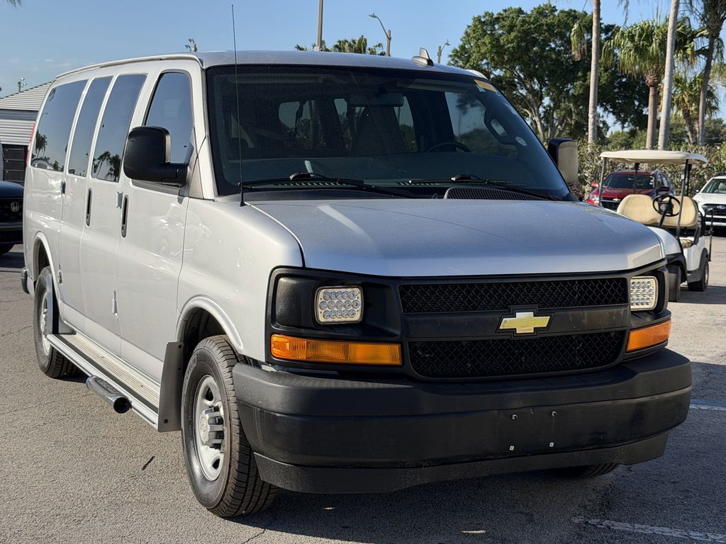 Silver Ice Metallic 2017 Chevrolet Express 2500 LS RWD Van Rear-Wheel Drive 6-Speed Automatic Overdrive