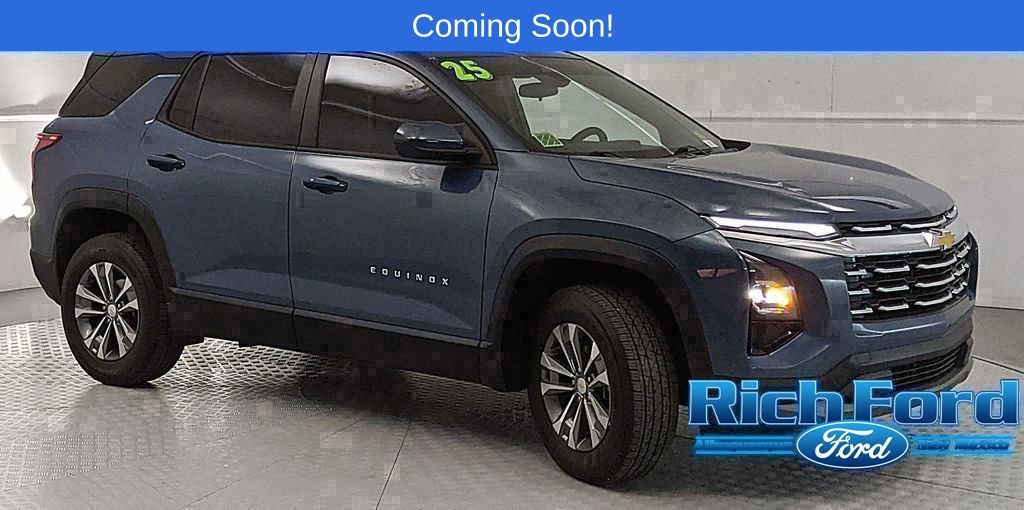 Lakeshore Blue Metallic 2025 Chevrolet Equinox LT FWD SUV / Crossover Front-Wheel Drive Continuously Variable Transmission