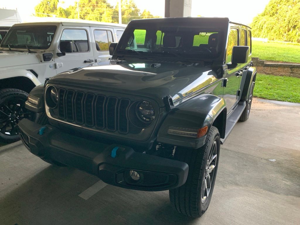Anvil Clear Coat 2024 Jeep Wrangler 4xe SUV / Crossover Four-Wheel Drive 8-Speed Automatic