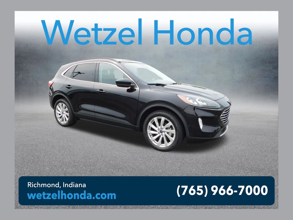 Black Metallic 2022 Ford Escape SUV / Crossover All-Wheel Drive 8-Speed Automatic