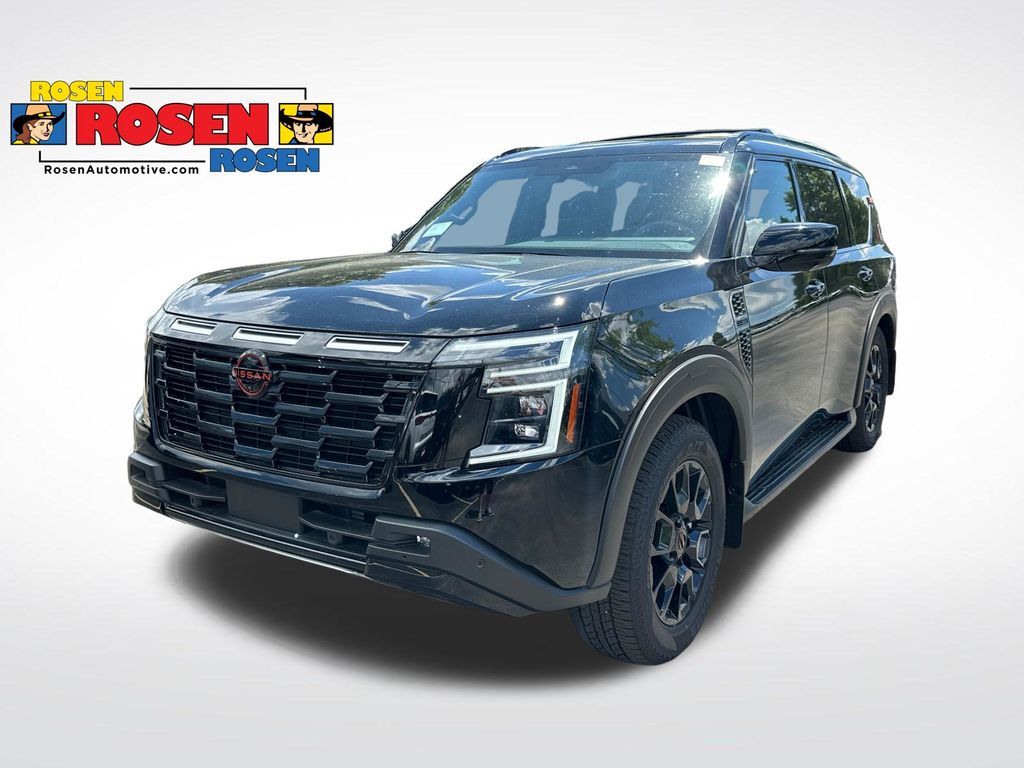 Super Black 2026 Nissan Armada SUV / Crossover Four-Wheel Drive 9-Speed Automatic