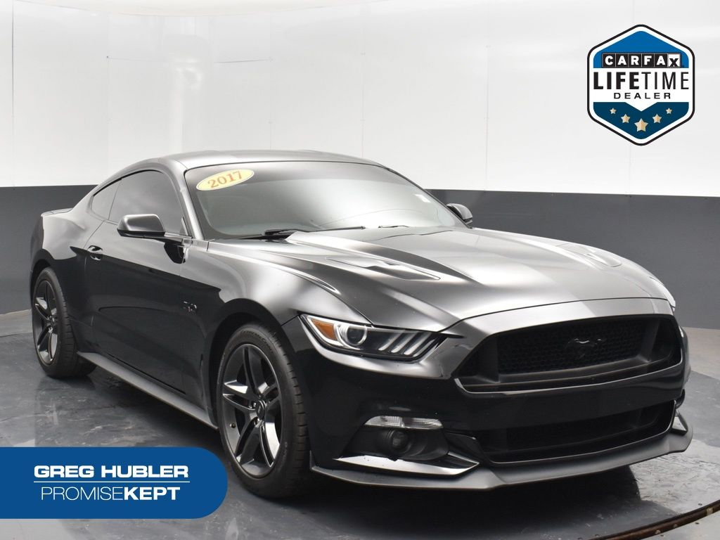Shadow Black 2017 Ford Mustang GT Coupe RWD Coupe Rear-Wheel Drive 6-Speed Manual