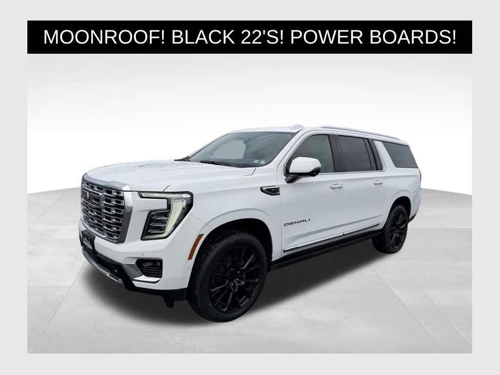 Summit White 2025 GMC Yukon XL SUV / Crossover Four-Wheel Drive
