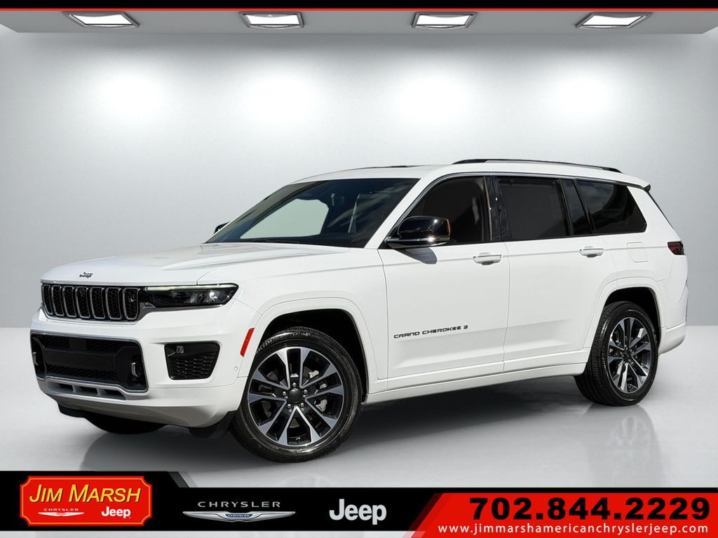 Bright White Clearcoat 2023 Jeep Grand Cherokee L SUV / Crossover Four-Wheel Drive 8-Speed Automatic