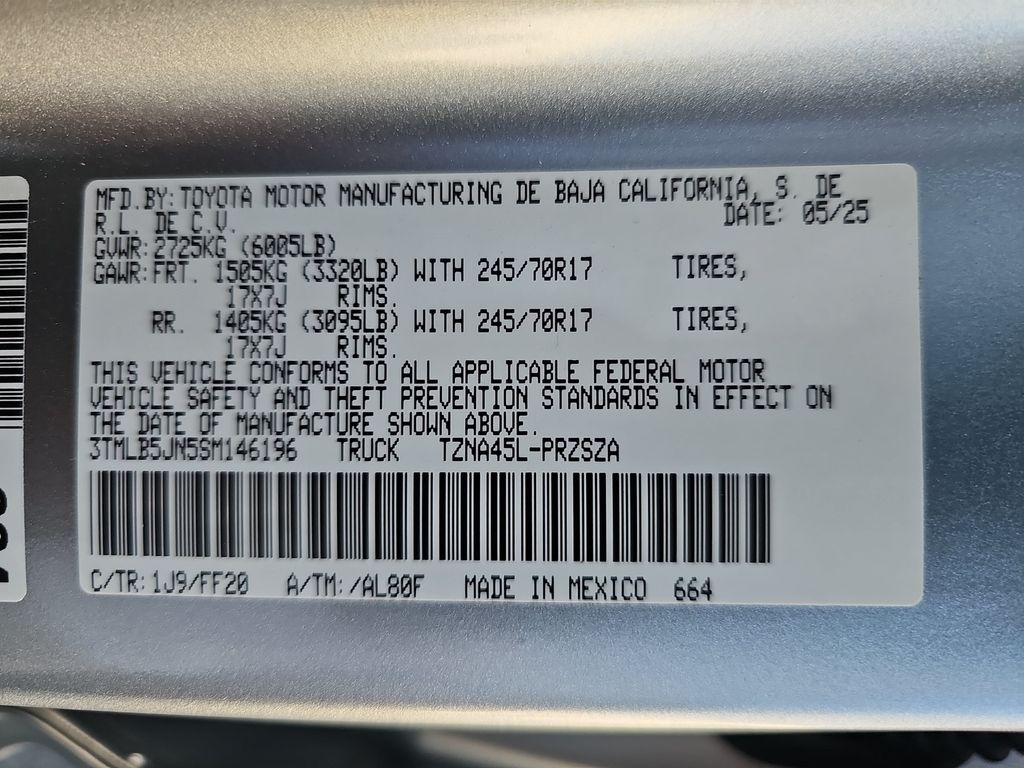 Used 2025 Toyota Tacoma Truck