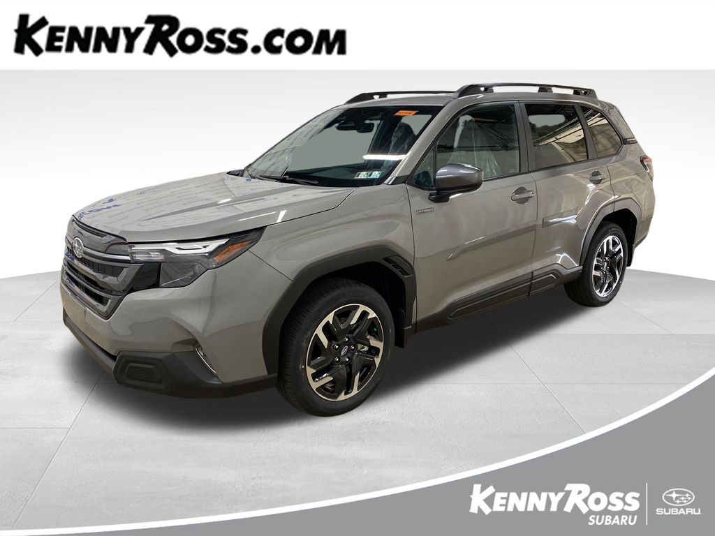 River Rock Pearl 2026 Subaru Forester Hybrid Premium AWD SUV / Crossover All-Wheel Drive Continuously Variable Transmission