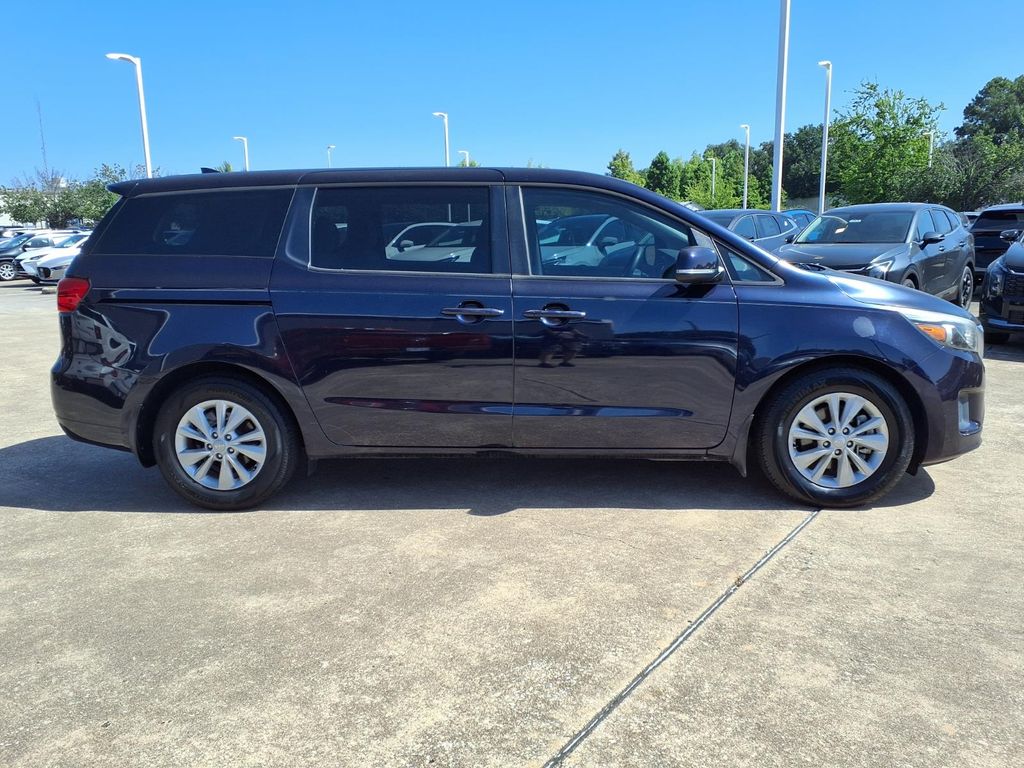 2018 Kia Sedona LX Blue at DeMontrond Automotive Group
