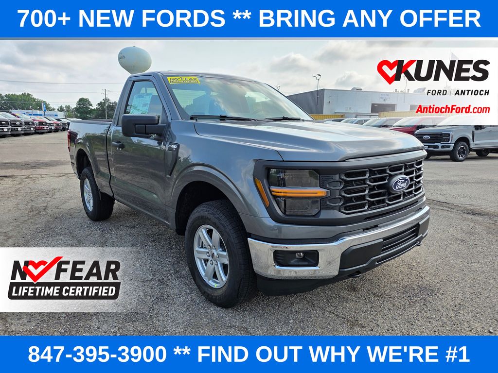 Carbonized Gray Metallic 2026 Ford F-150 Pickup Truck Four-Wheel Drive Automatic