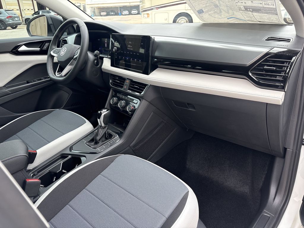 2026 Volkswagen Taos 1.5T S White at DeMontrond Automotive Group