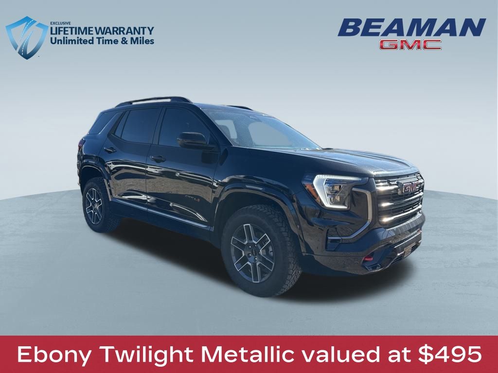 Black (Ebony Twilight Metallic) 2026 GMC Terrain AT4 AWD SUV / Crossover Four-Wheel Drive 8-Speed Automatic Overdrive