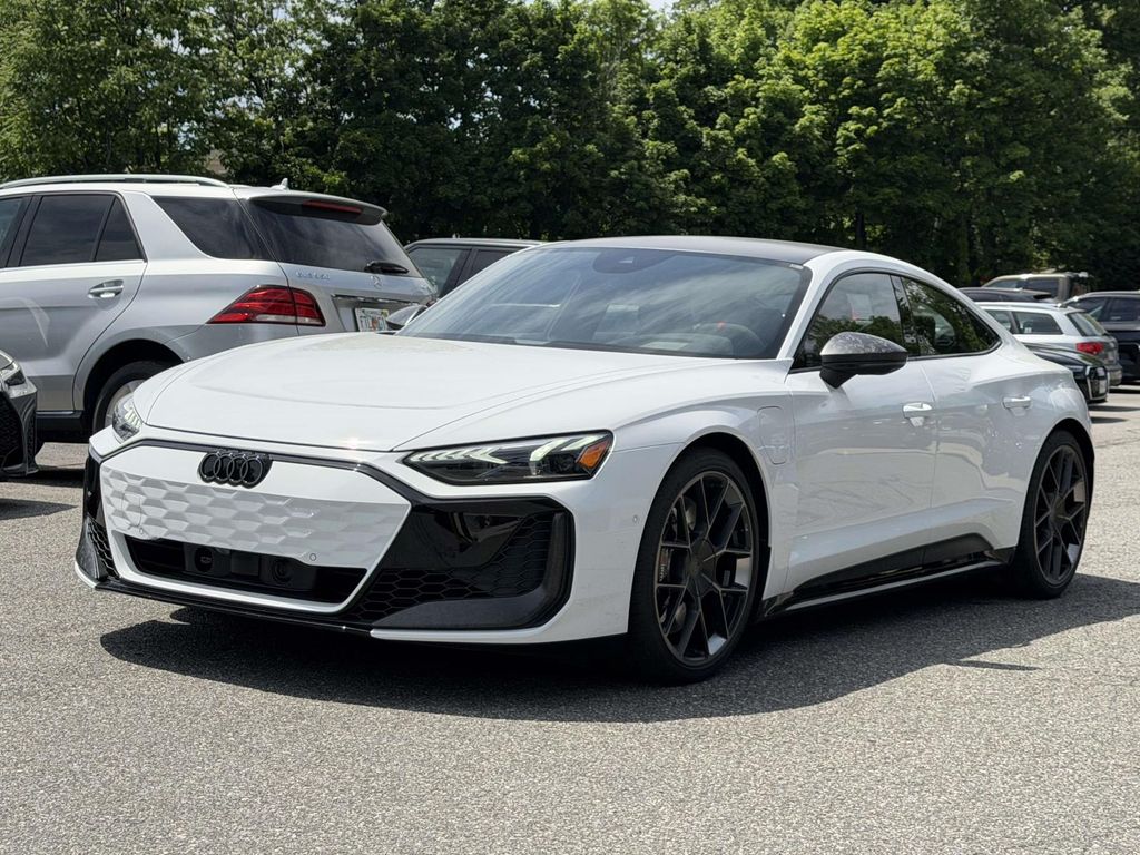 White 2026 Audi RS e-tron GT quattro Performance Sedan All-Wheel Drive 2-Speed Automatic