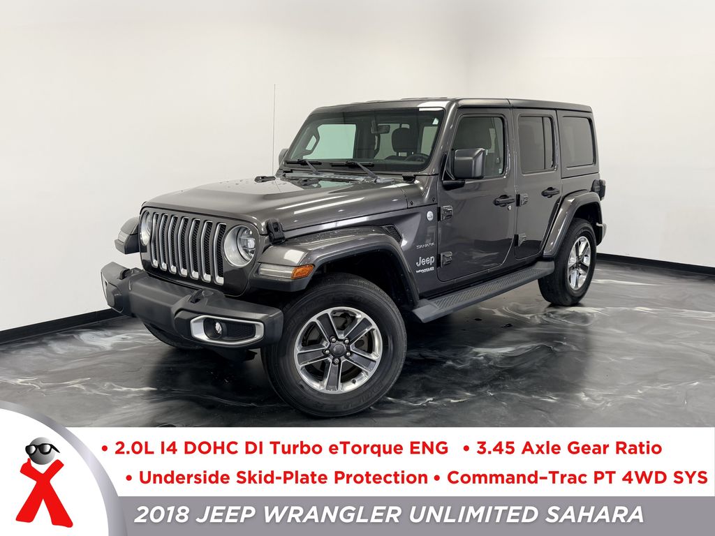 2018 Jeep Wrangler Unlimited Sahara 4WD