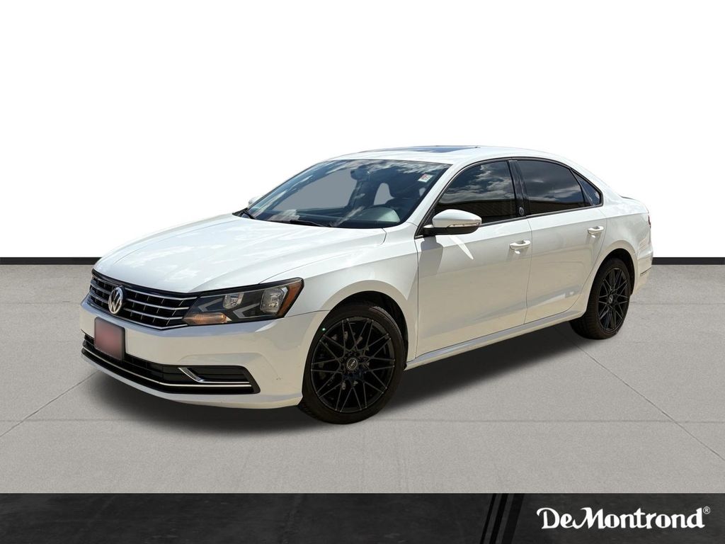 2019 Volkswagen Passat 2.0T Wolfsburg White at Joe Myers Mazda Kia