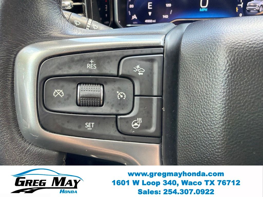 2022 Chevrolet Silverado 1500 LT Blue at Greg May Honda