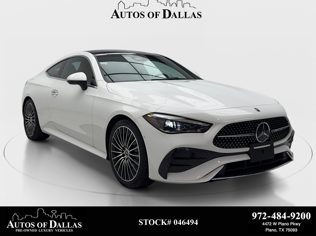 White 2025 Mercedes-Benz CLE Coupe All-Wheel Drive 9-Speed Automatic