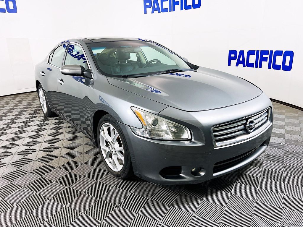 Gray (Gun Metallic) 2014 Nissan Maxima SV Sedan Front-Wheel Drive Continuously Variable Transmission