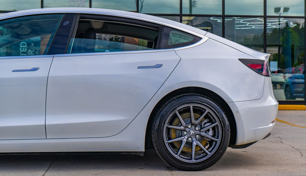 2020 Tesla Model 3 Standard Range Plus White at Genesis of Spring