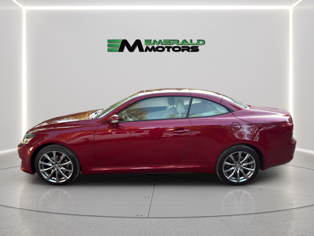 Red 2015 Lexus IS 250C Convertible RWD Convertible Rear-Wheel Drive 6-Speed Automatic