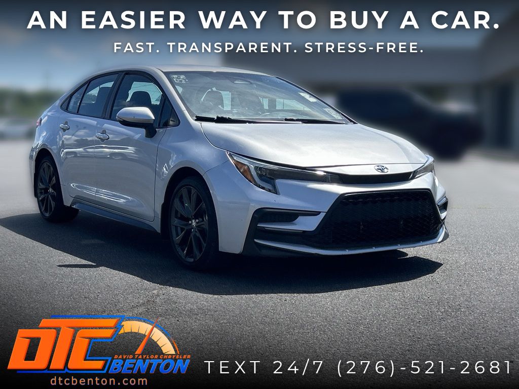 Classic Silver Metallic 2024 Toyota Corolla Sedan Front-Wheel Drive Continuously Variable Transmission