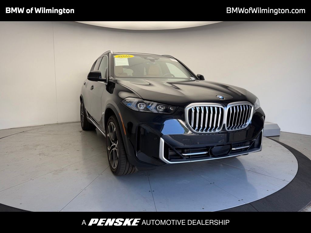 Black Sapphire Metallic 2026 BMW X5 SUV / Crossover All-Wheel Drive 8-Speed Automatic