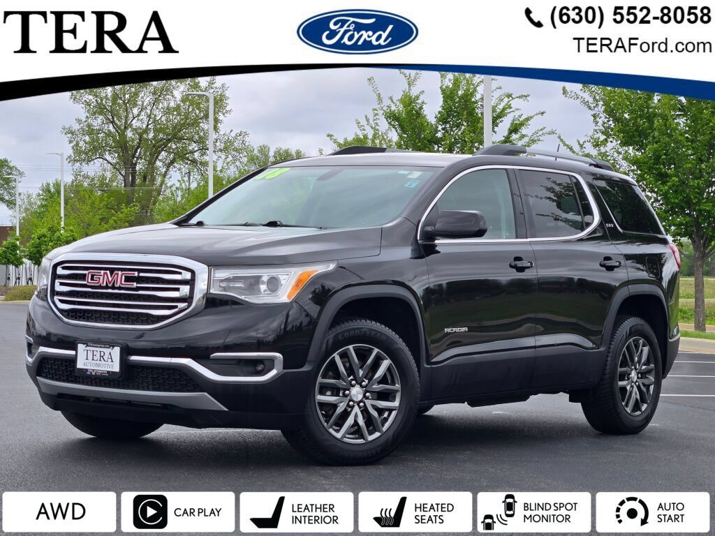 Black (Ebony Twilight Metallic) 2018 GMC Acadia SLT-1 AWD SUV / Crossover Four-Wheel Drive 6-Speed Automatic