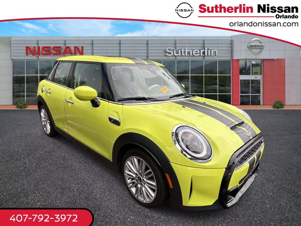 Yelllow 2024 MINI Cooper Hatchback